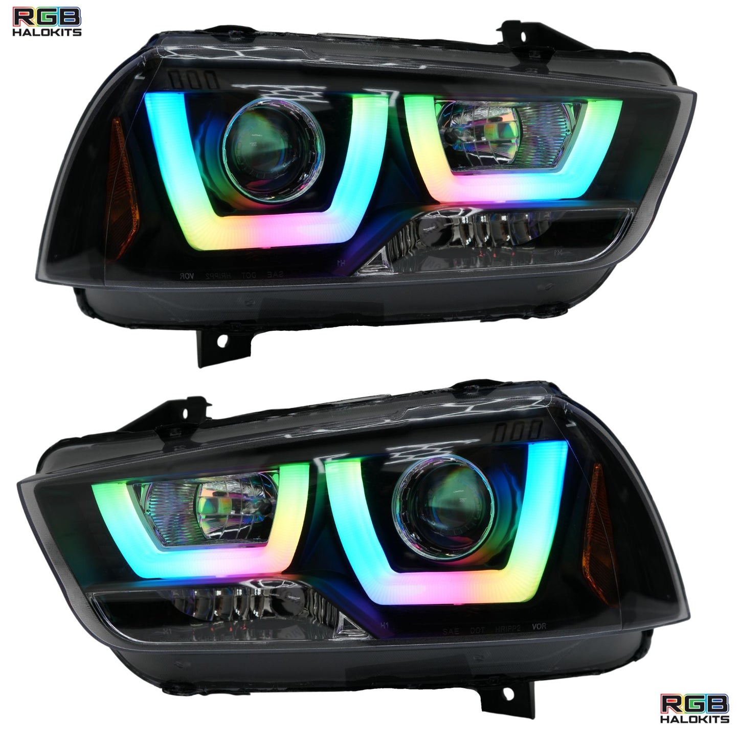 Dodge Charger Spec-D Multicolor Flow DRL Boards (2011-2014)