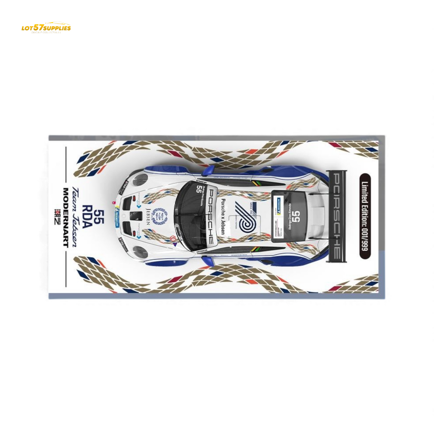 (Pre-Order) ModernArt & WRT Porsche 911 GT3 Carrera Cup 55# - Ordinary 1:64