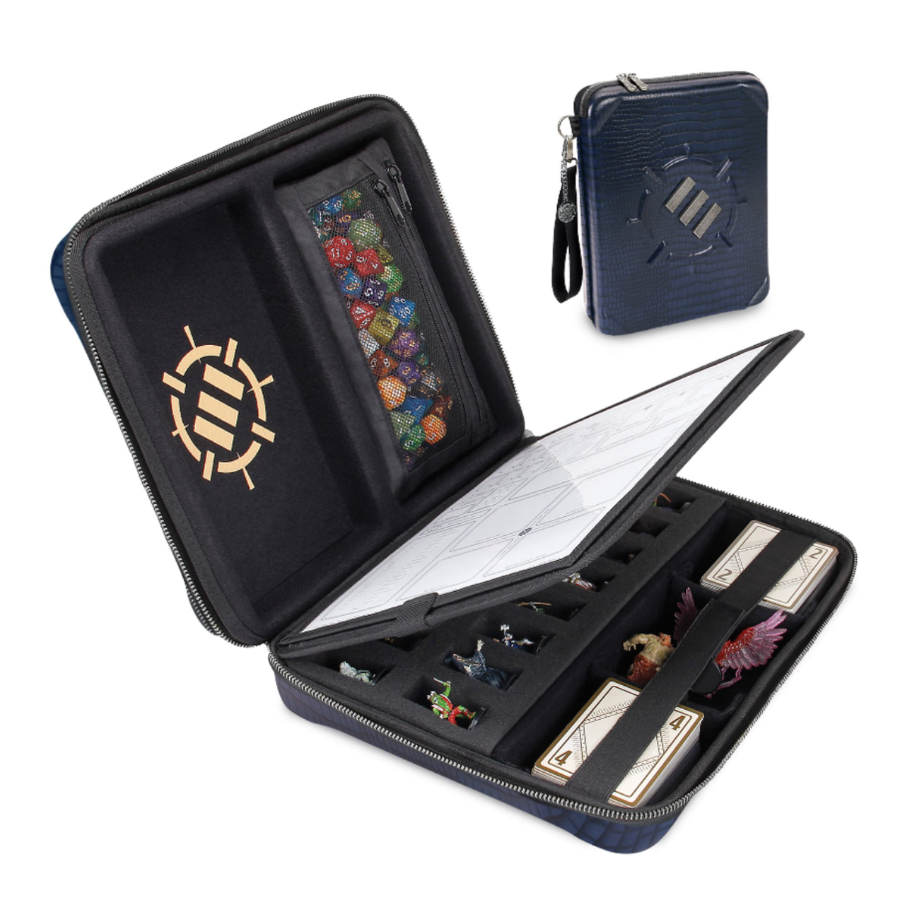 Enhance: RPG Organizer Case Collector's Edition Blue