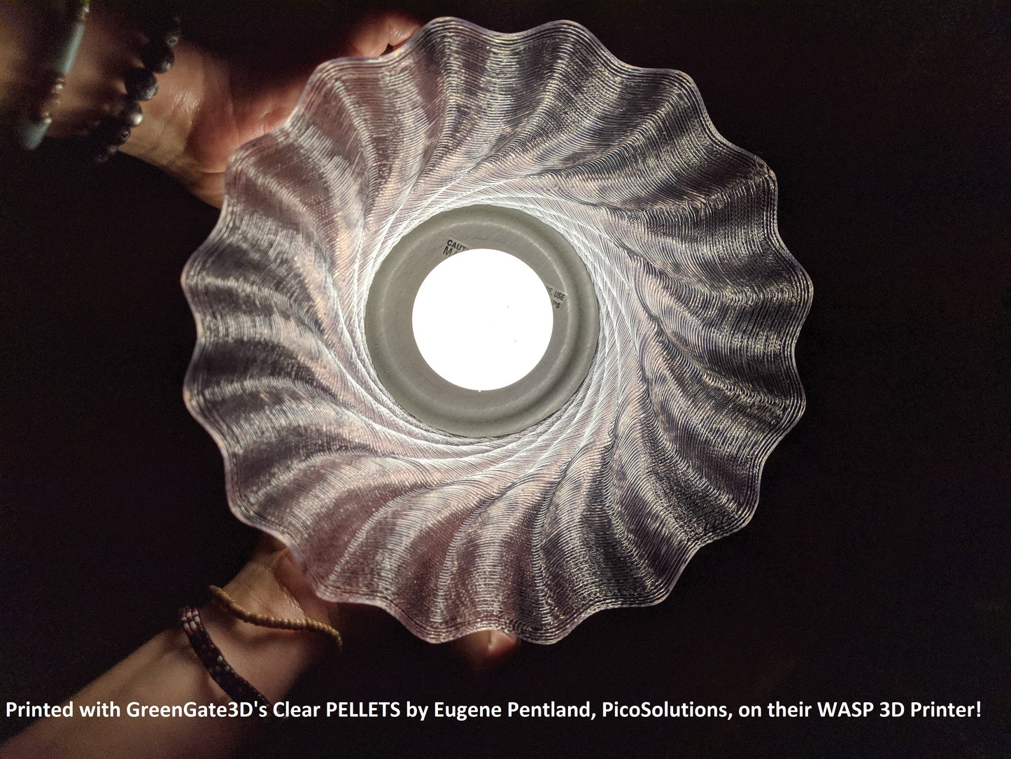 Clear: Recycled American-Made PET-G Pellets