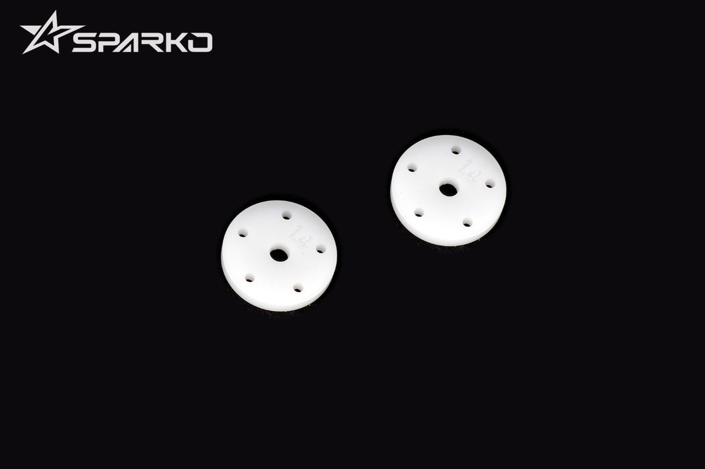 Sparko F8 Big Bore Flat Shock Piston 5x1.4mm (2pcs)