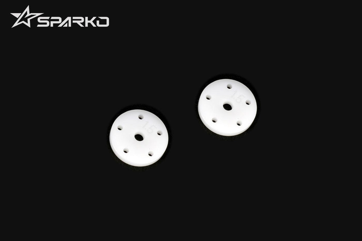 Sparko F8 Big Bore Flat Shock Piston 5x1.5mm (2pcs)