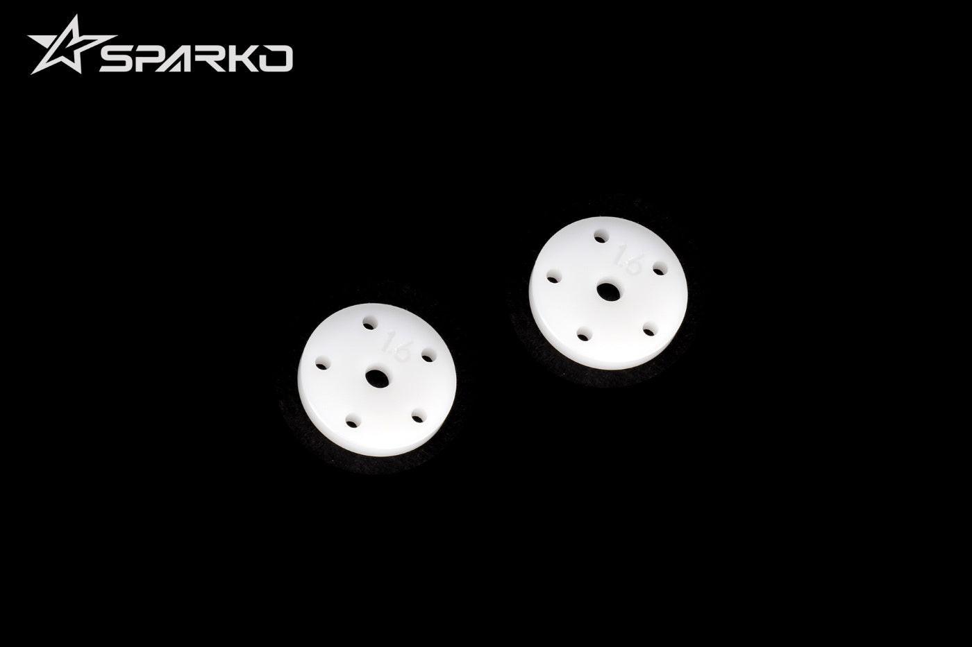 Sparko F8 Big Bore Flat Shock Piston 5x1.6mm (2pcs)