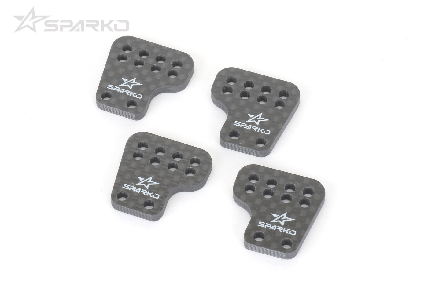Sparko F8 Carbon Rear Hub Link 3.0mm (4pcs)