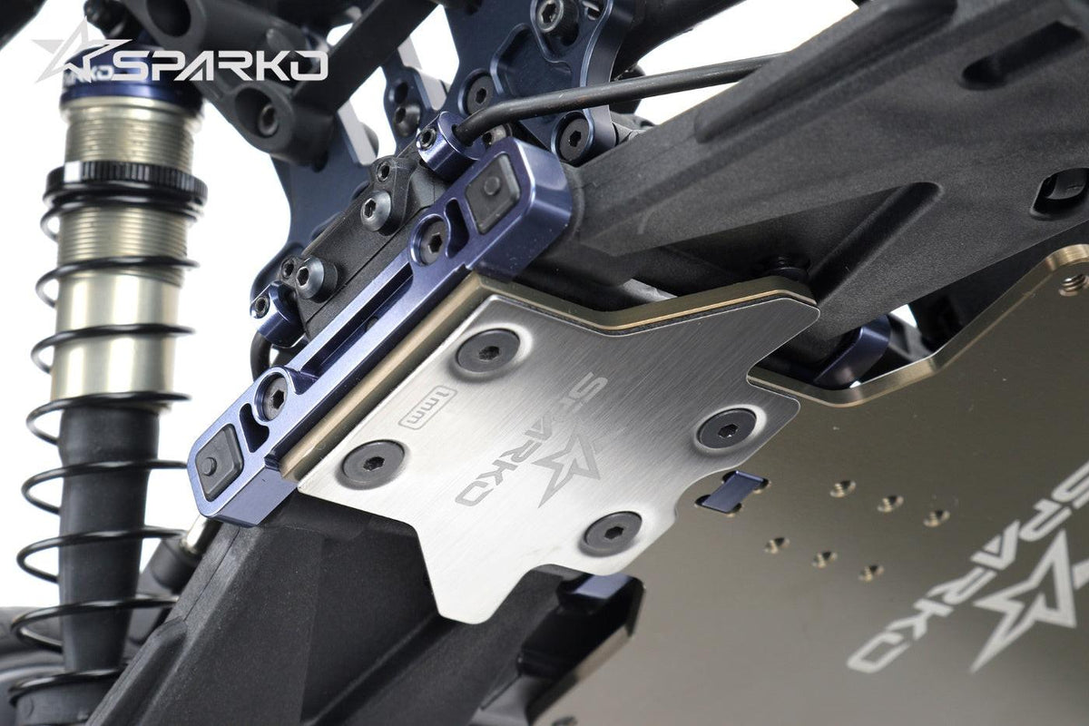 Sparko F8 Stainless Steel Rear Chassis Protector