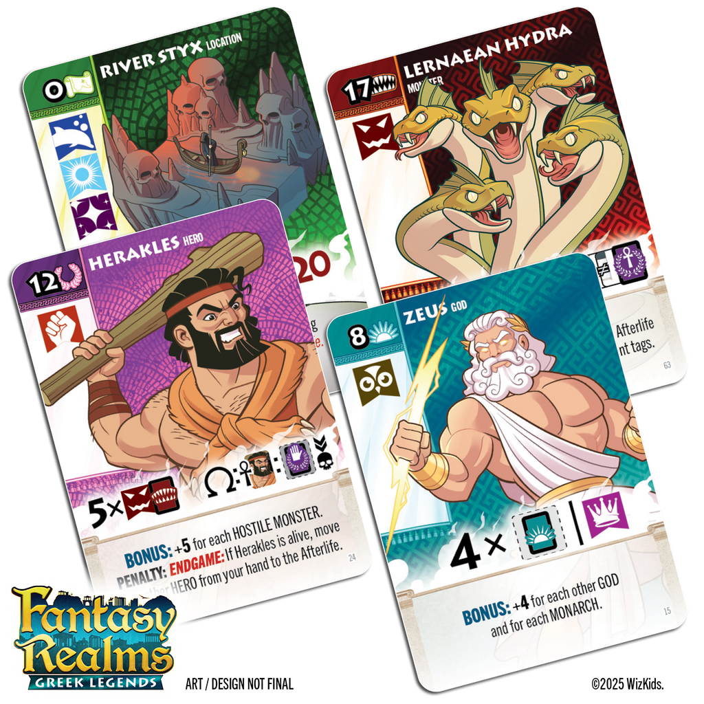 Fantasy Realms: Greek Legends