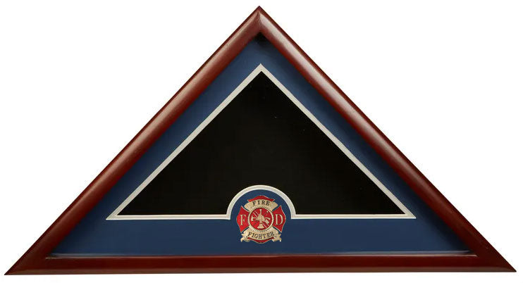 Fire Fighter Frame, Fire Fighter Flag Display Case