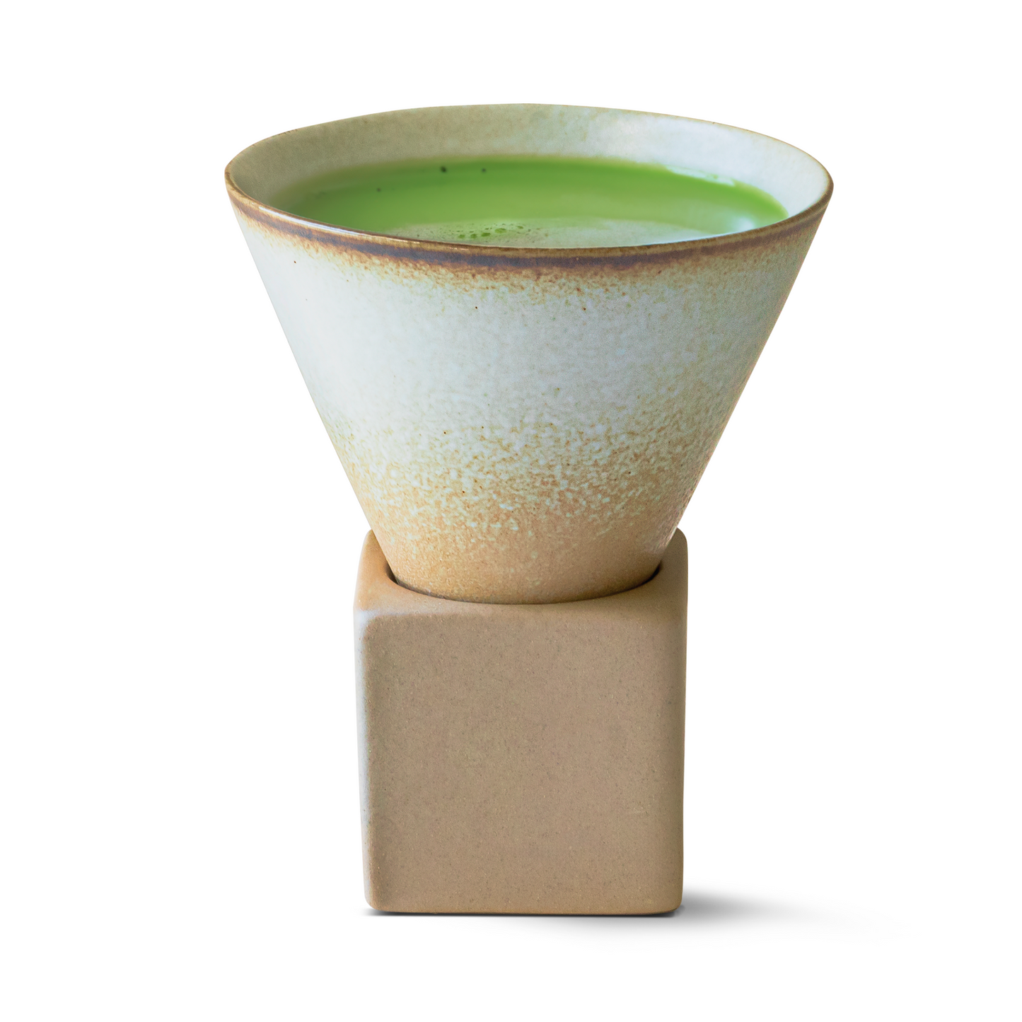 Beige Coffee Mug with Base - 6.8 oz/200ml by Aprika Life