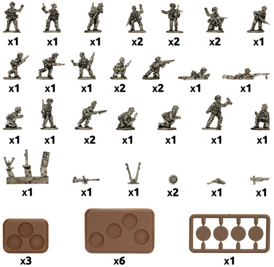 Flames of War: German Afrika Korps Rifle Platoon (Mid War)