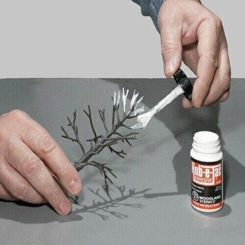 Woodland Scenics S195 N/HO Hob E Tac Adhesive 2 oz Train Scenery