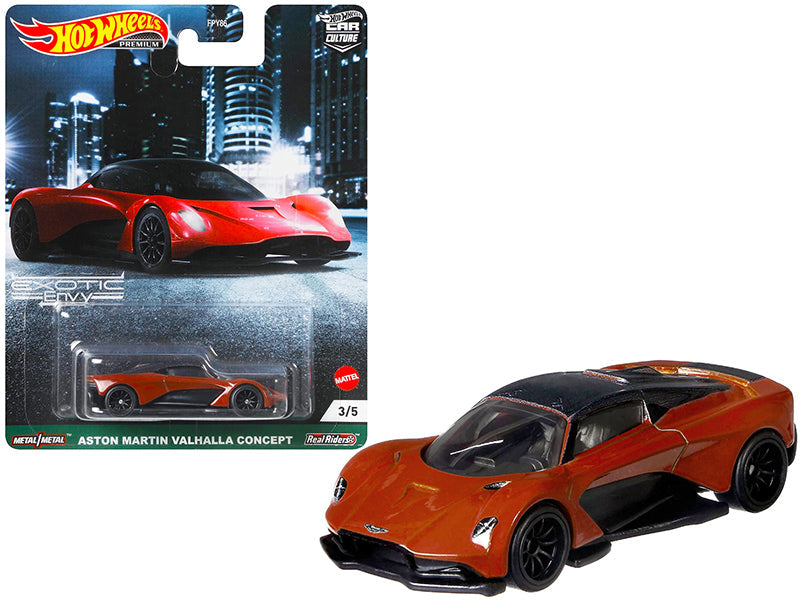 Aston Martin Valhalla Concept "Exotic Envy" Series Diecast Model Car by Hot Wheels free shipping USA