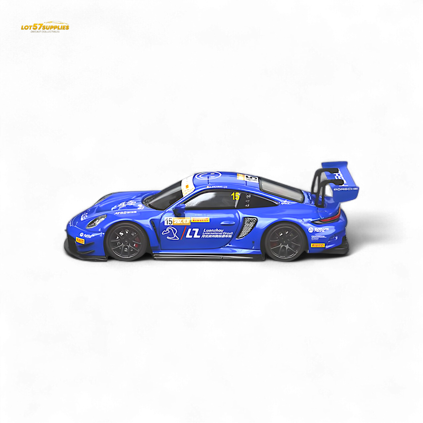 Star Race Porsche 911 GT3 Racing Blue No.15 1:64