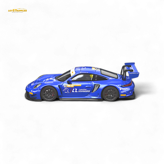 Star Race Porsche 911 GT3 Racing Blue No.15 1:64