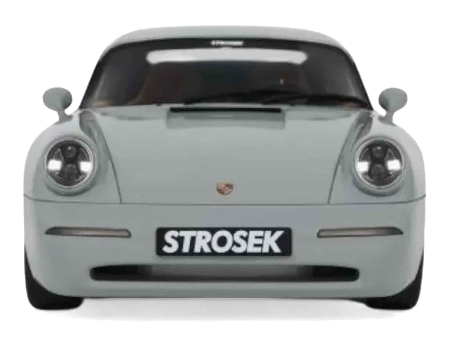 2023 Strosek Mega 30 Speedster (Porsche 911) Classic Gray 1/18 Model Car by GT Spirit