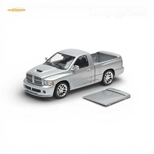 (Pre-Order) Funny Model Dodge RAM SRT-10 Silver 1:64