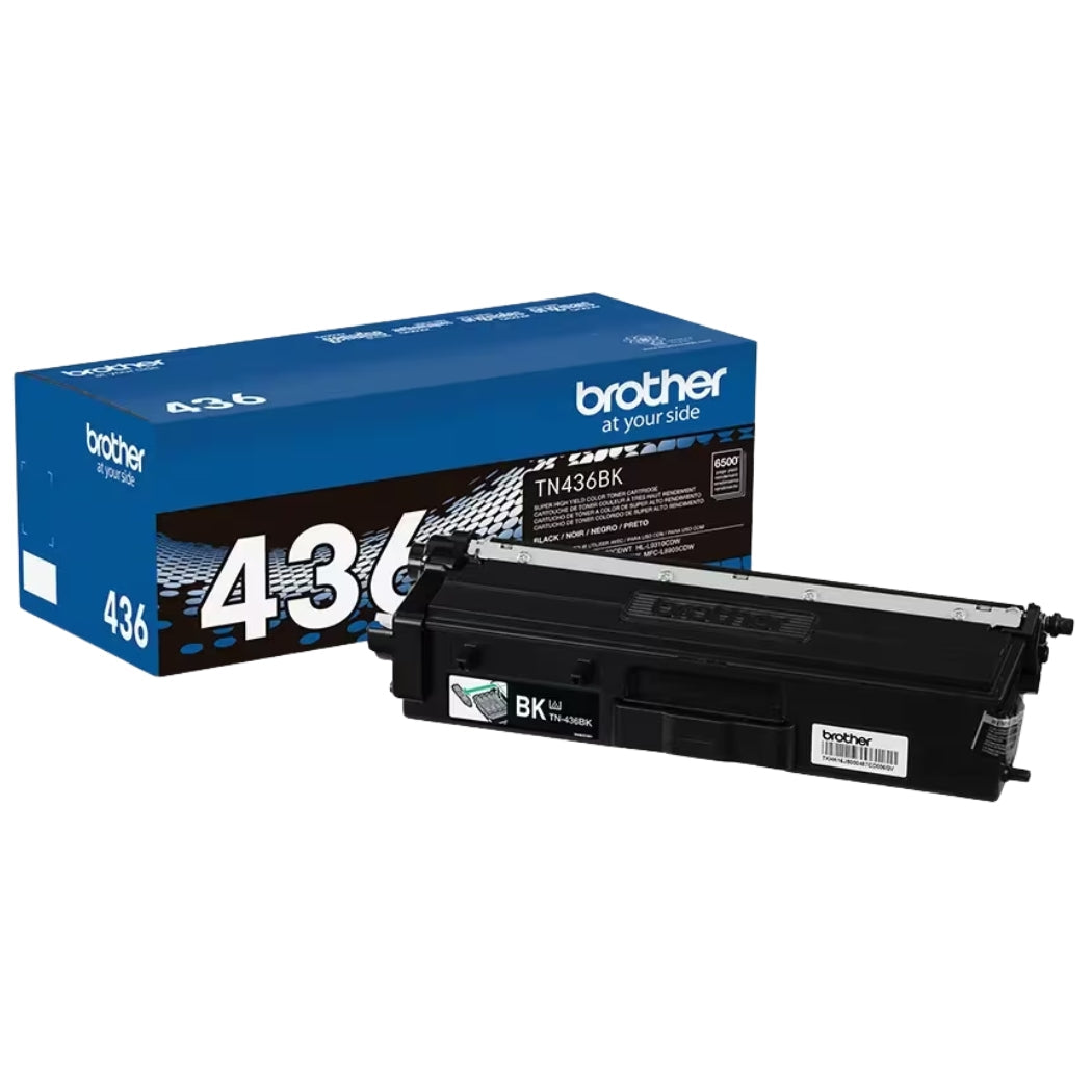 New, Pre-Owned - Brother TN-436 Black Super High Yield Toner Cartridge, TN-436BK