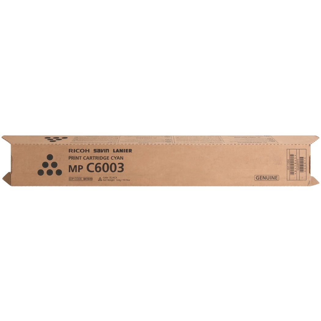 New, Pre-Owned - Ricoh MP C6003 High Yield Black Toner Cartridge, 841849