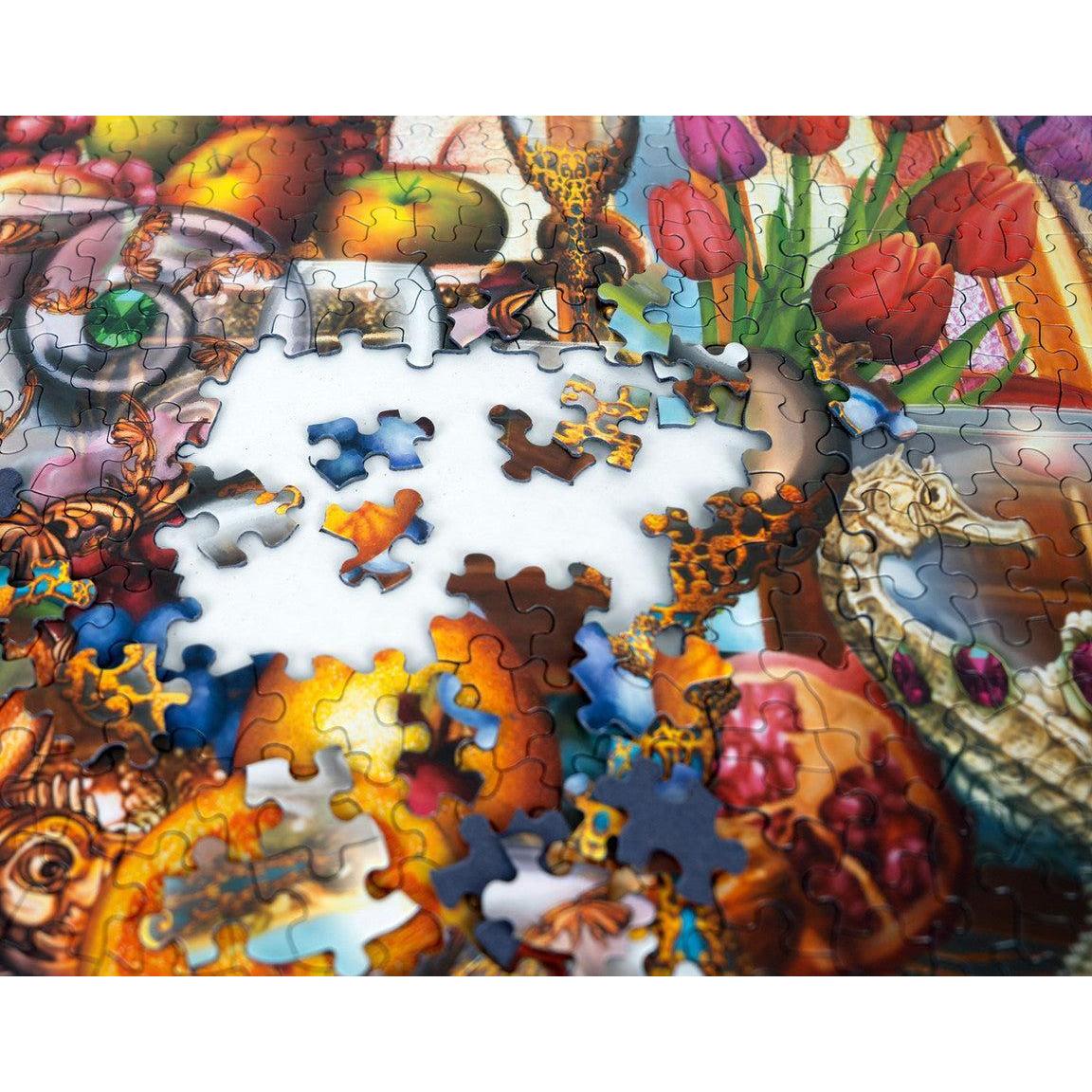 Golden Elegance 1000 Piece Jigsaw Puzzle Springbok