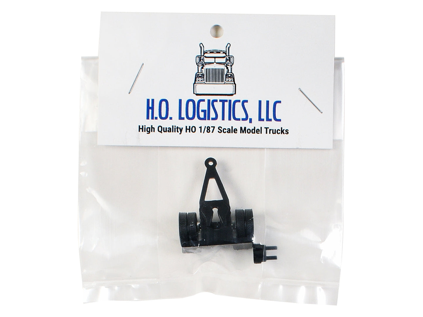 Trailer Dolly Black Kit 1/87 (HO) Plastic Model Car by HO Logistics free shipping USA