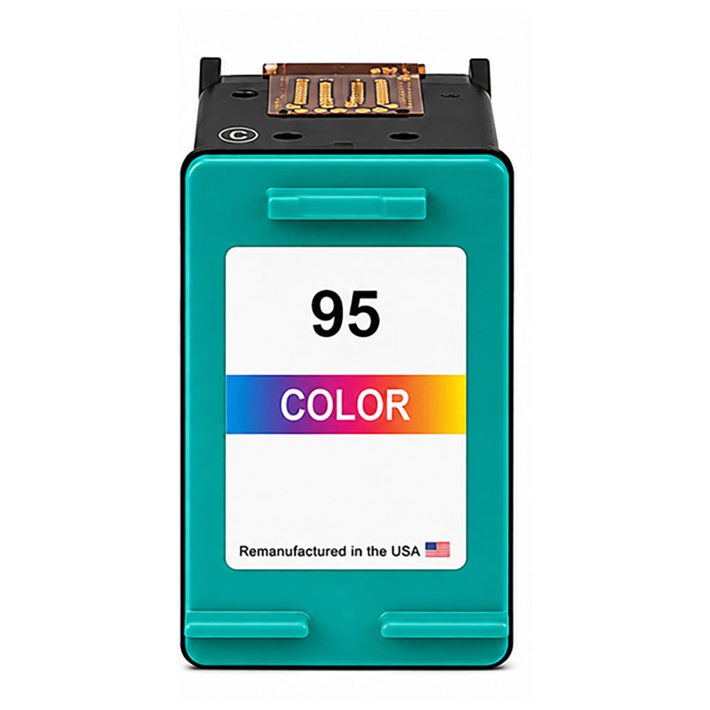 U.S. Remanufactured for HP 95 (C8766WN) Tri-Color Ink Cartridge