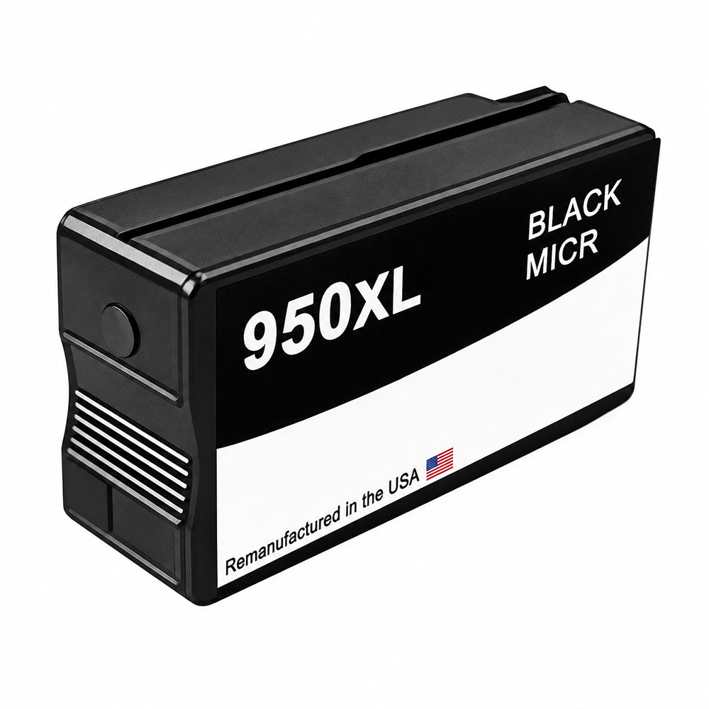 U.S. Remanufactured for HP 950XL (CN045AN) Black MICR Ink Cartridge