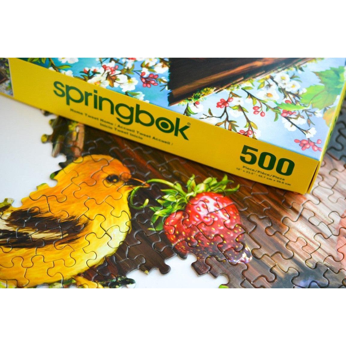 Home Tweet Home 500 Piece Jigsaw Puzzle Springbok