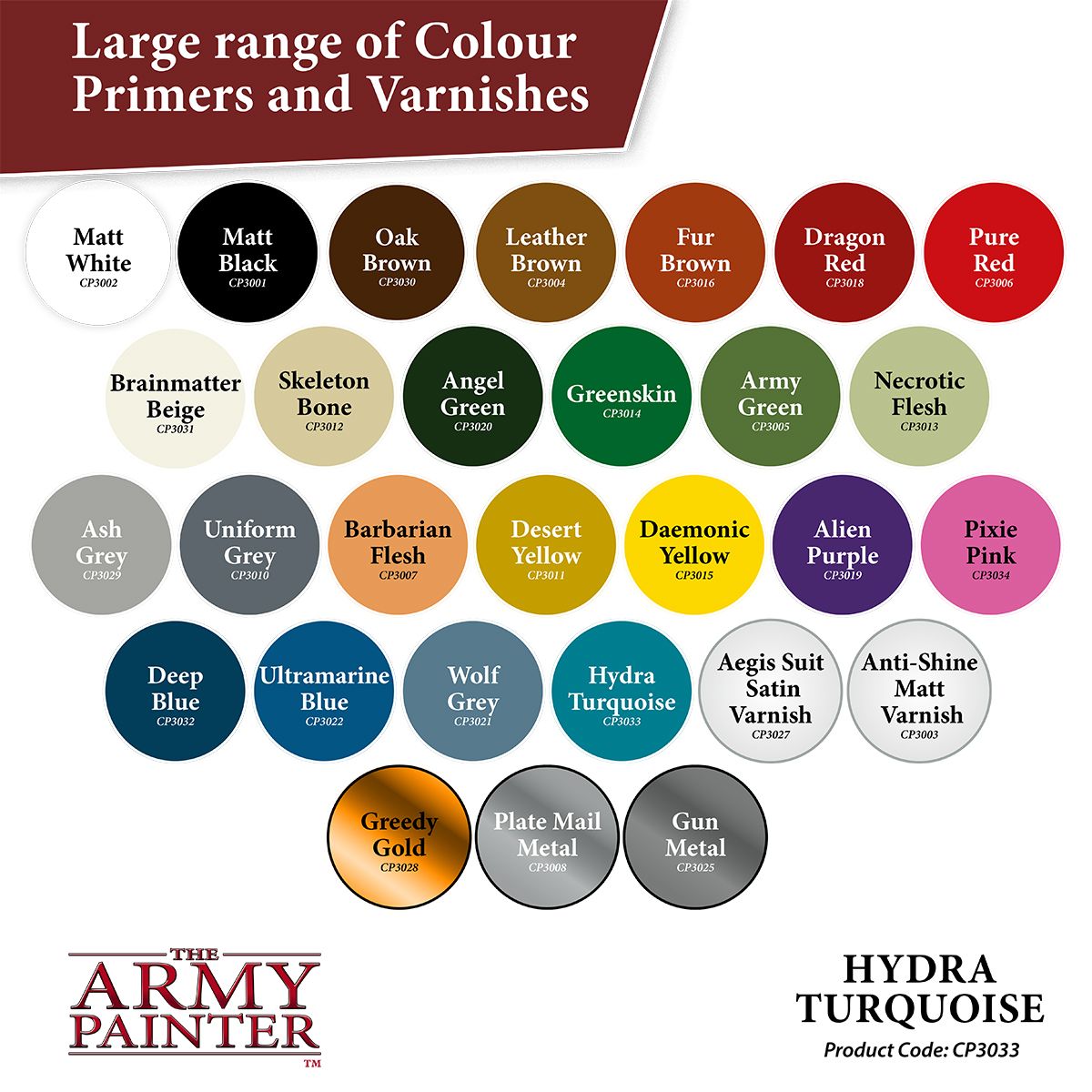 Army Painter Colour Primer: Hydra Turquosie
