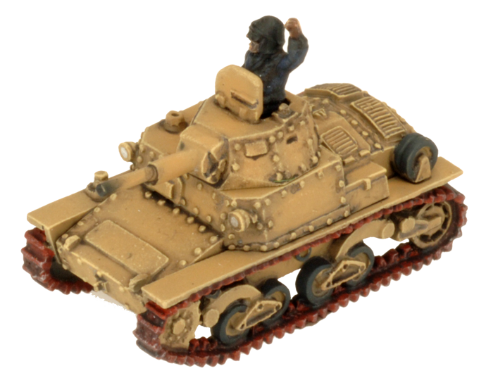 Flames of War: Italian L6/40 Light Tank Platoon (Mid War)