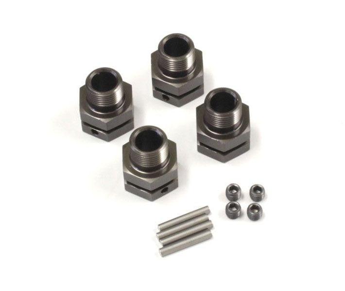 Kyosho IFW327GM Wheel Hub (M/ST-R/Gunmetal/4pcs)