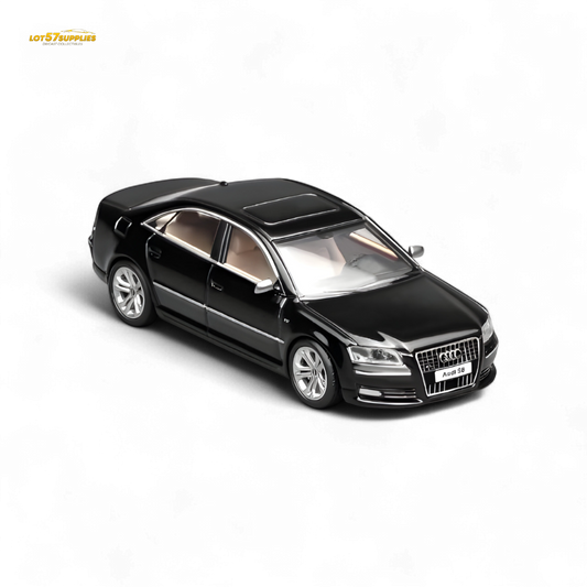 MOTORHELIX Audi S8 D3 Brilliant Black 1:64