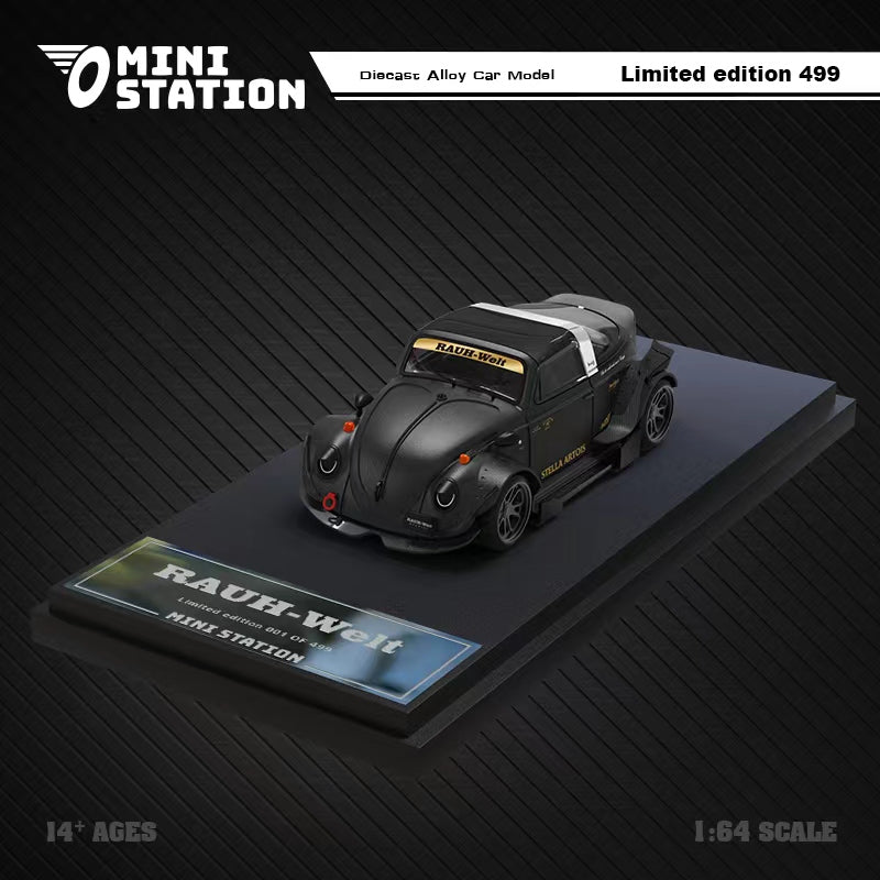 Mini Station Volkswagen Beetle Targa RWB 1:64
