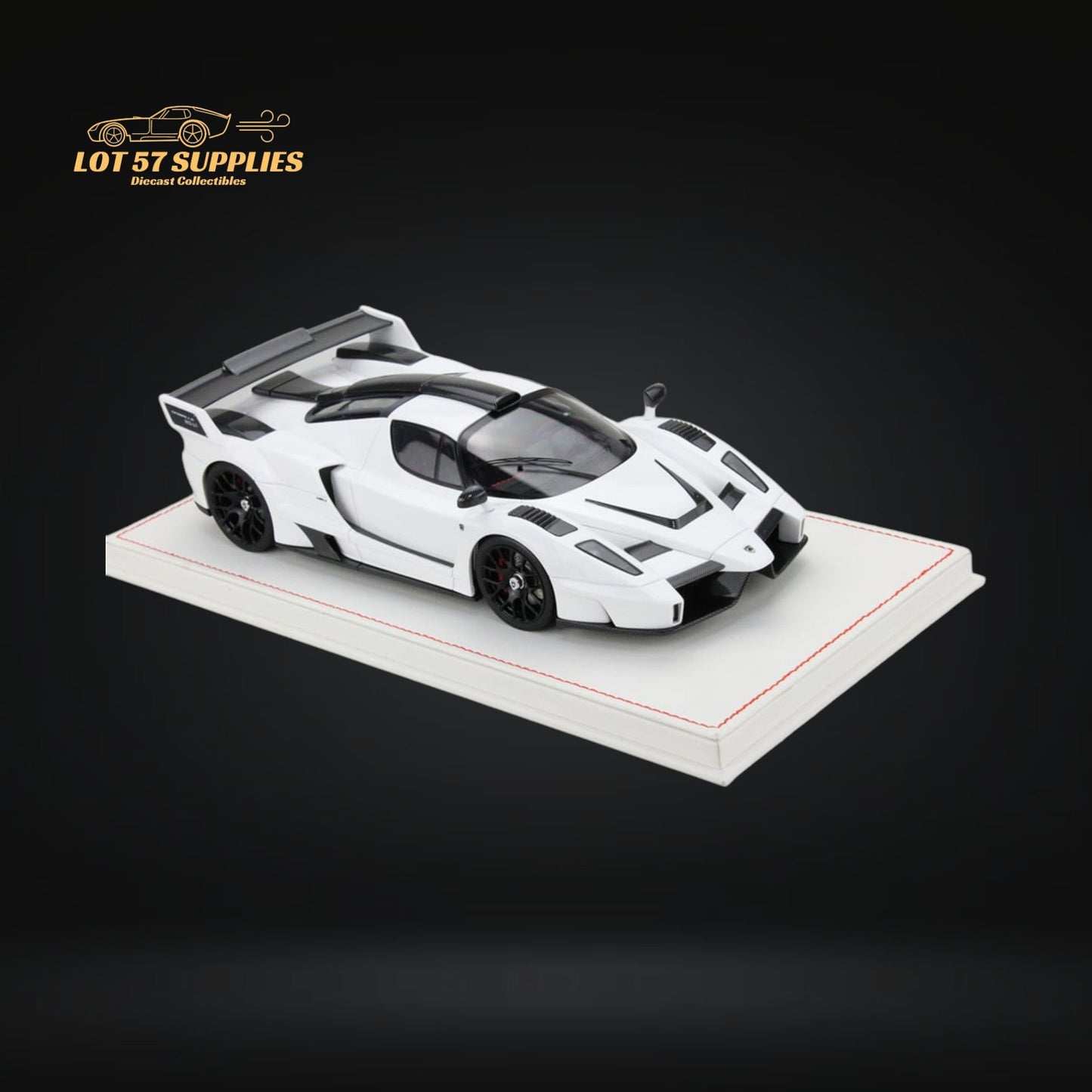 NA Enzo Gemballa MIG U1 - Pearl White 1:18