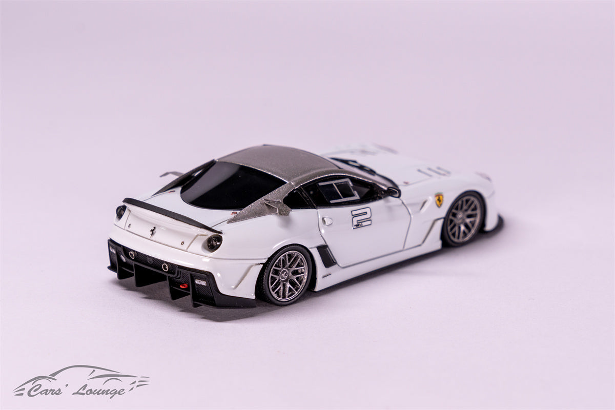 Cars' Lounge Ferrari 599XX White #2 1:64
