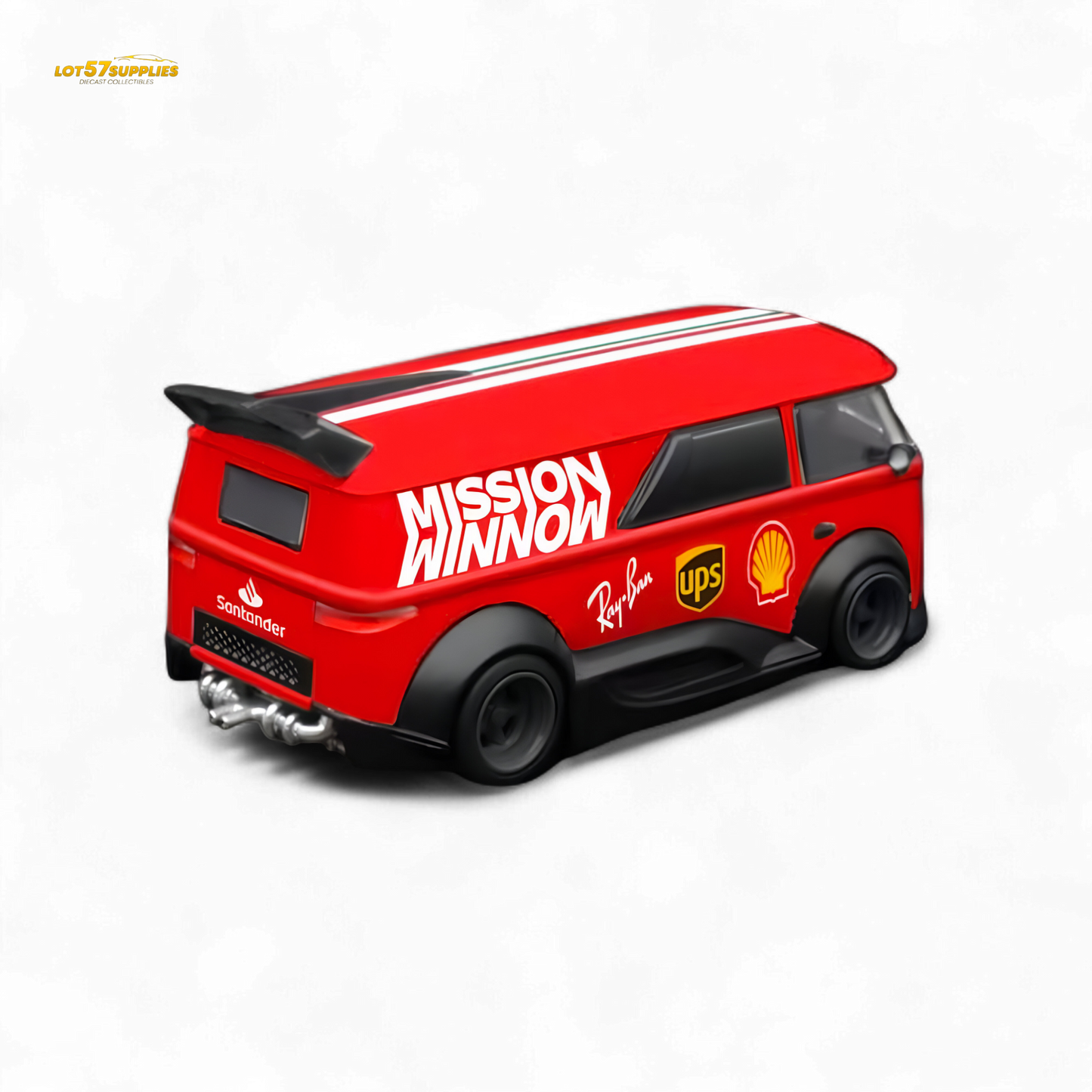 Mini Dream Volkswagen T1 RWB Van Red WM Livery 1:64