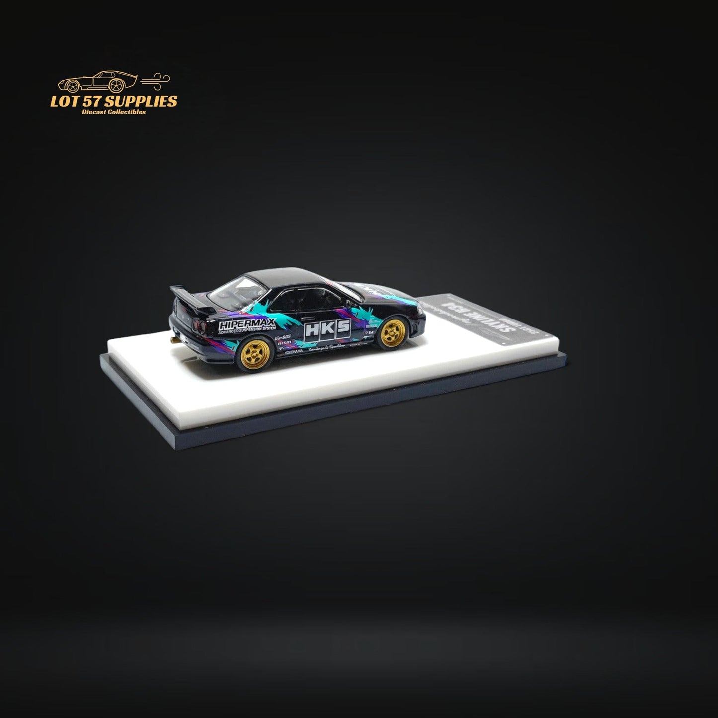 MC Nissan Skyline R34 HKS Livery 1:64