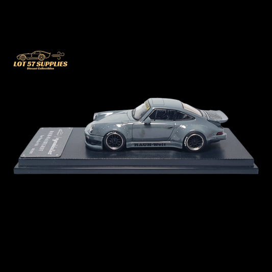 MC Porsche RWB 930 Ducktail Cement Gray 1:64
