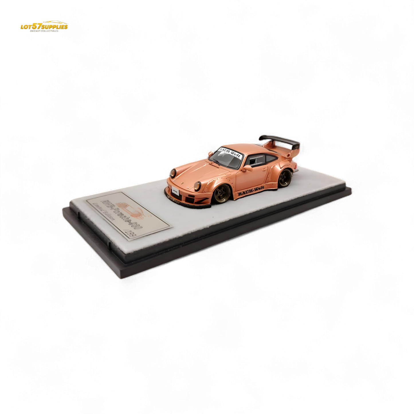 QIDIAN Porsche RWB 930 Champagne Gold 1:64