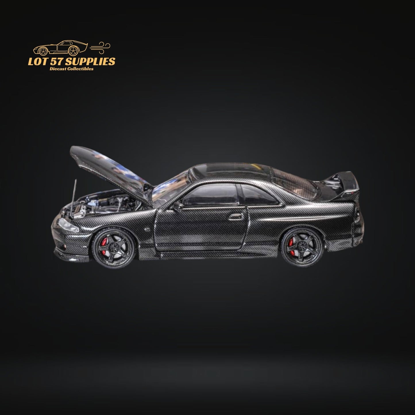 Focal Horizon Nissan Skyline GT-R R33 Black 1:64