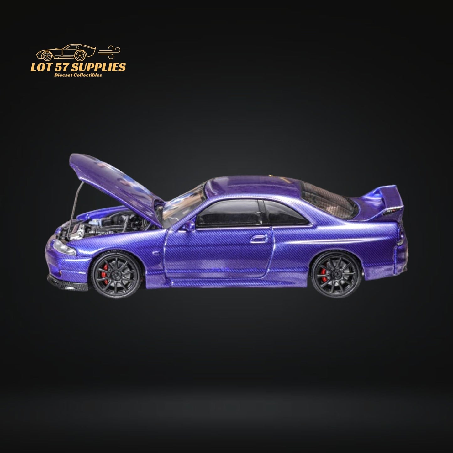 Focal Horizon Nissan Skyline R33 Purple 1:64