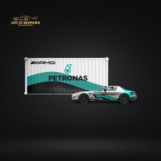 TimeMicro Mercedes Benz SLS Petronas Livery 1:64