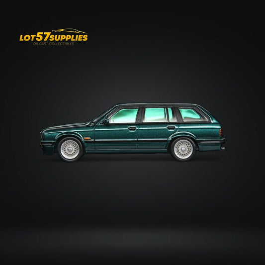 Mortal BMW E30 Touring Wagon Pearl Green 1:64