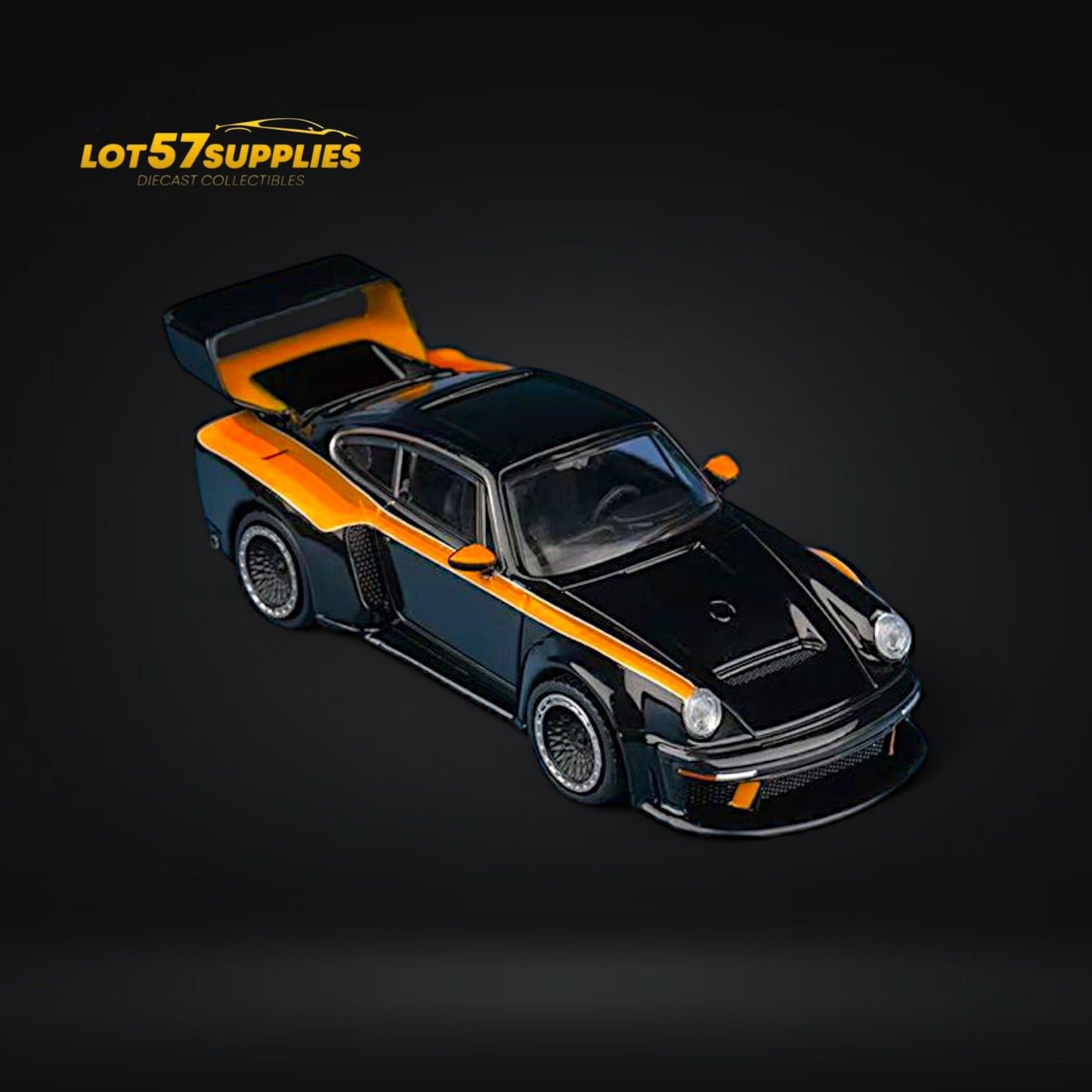 (Pre-Order) Findclassically Singer DLS Turbo High Tail Black Pearl Track Version 1:64