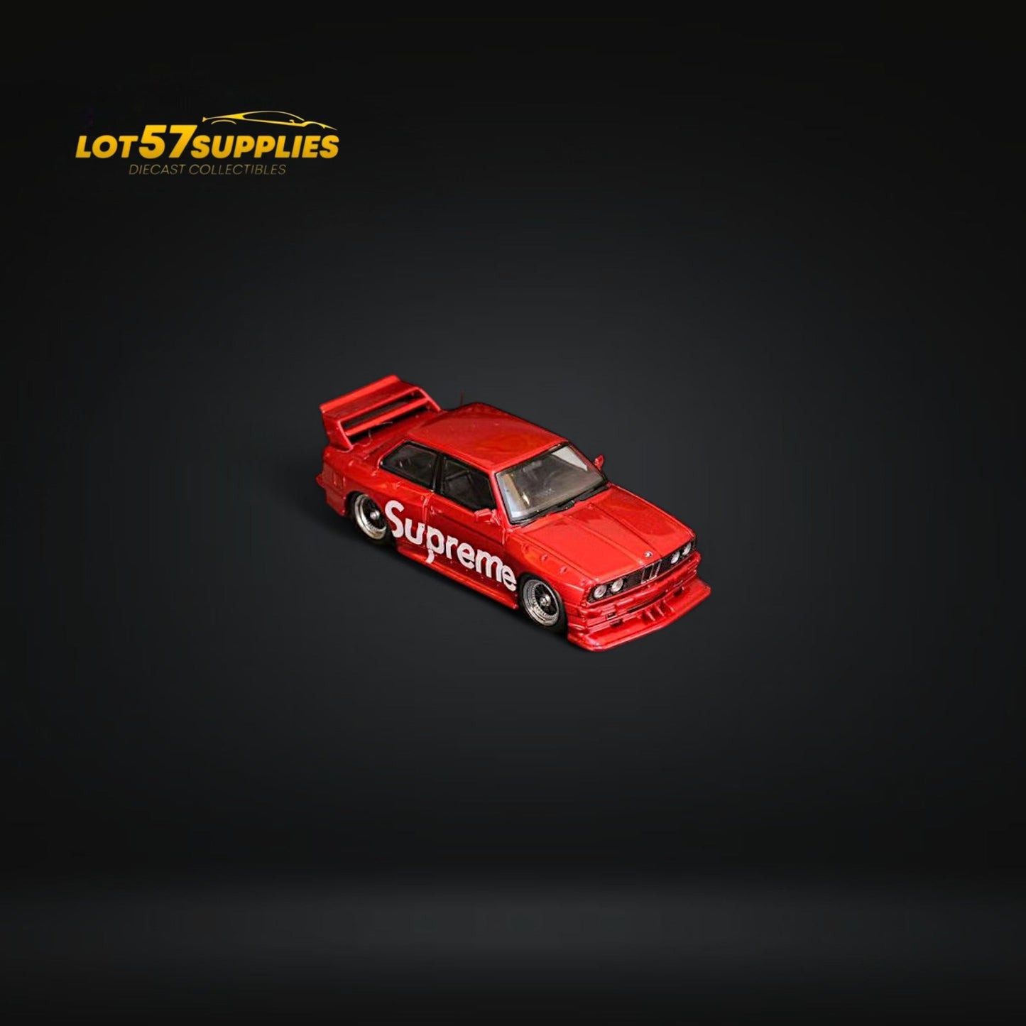 Street Weapon BMW E30 SUP Red Livery 1:64