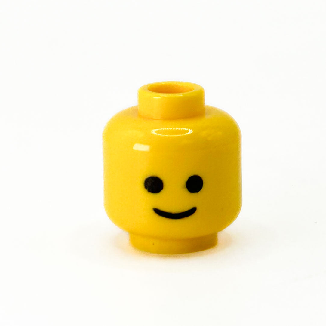 Custom Classic Smile Head made using LEGO part