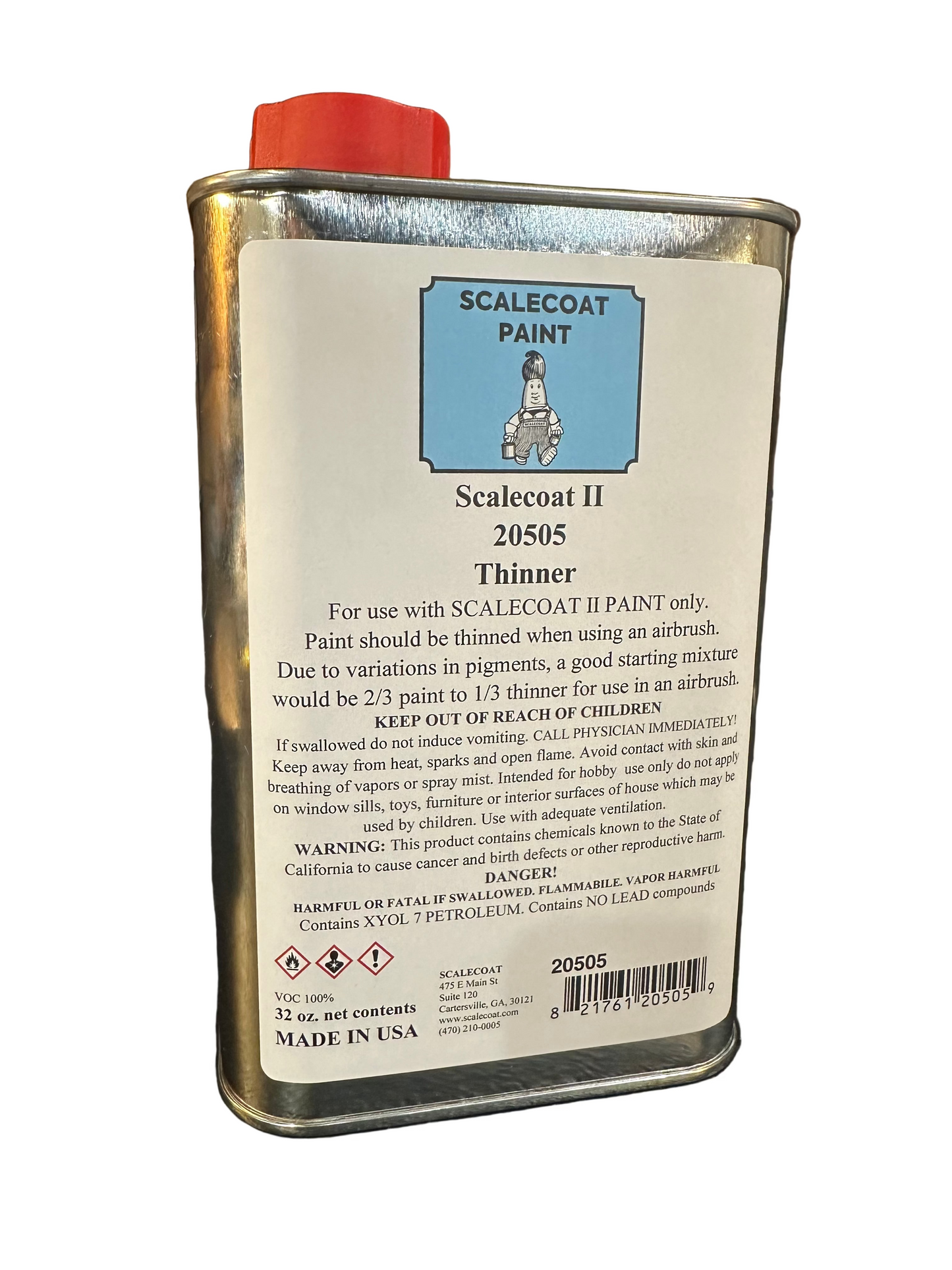 Scalecoat II Thinner 32oz Can