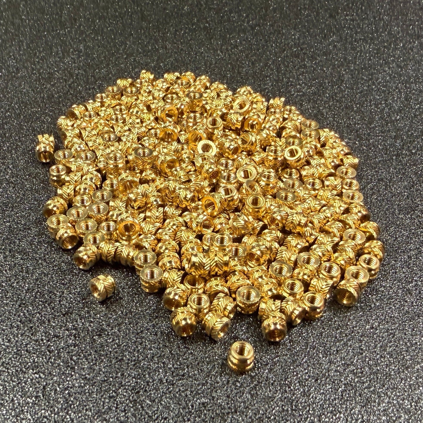 M3x5x4 Brass Heat Set Insert - 100 pack