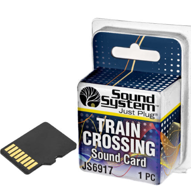 Woodland Scenics JS6917 Train Crossing Sound Card Just Plug System