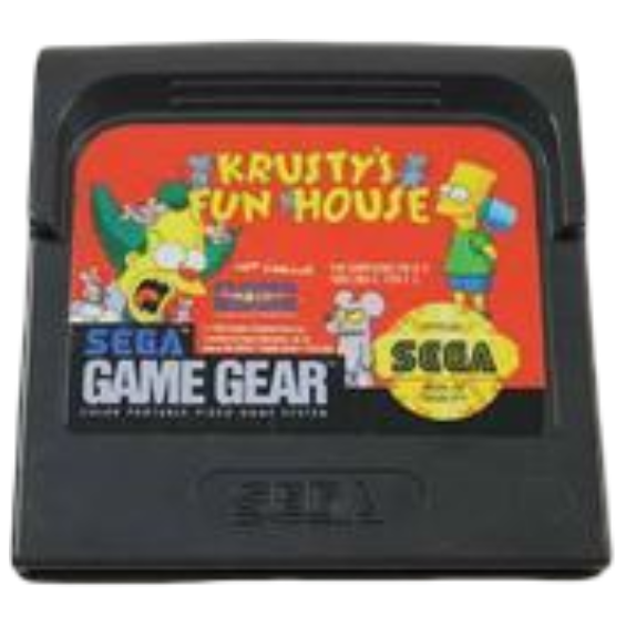 Krusty's Fun House - Sega Game Gear