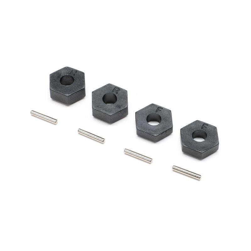 Losi LOS-2437 Wheel Hex Set: 22S Sprint