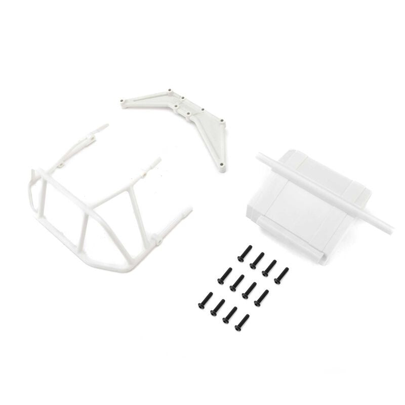 Losi 22S Dirt Late Model Rear Bumper Set White LOS-4242
